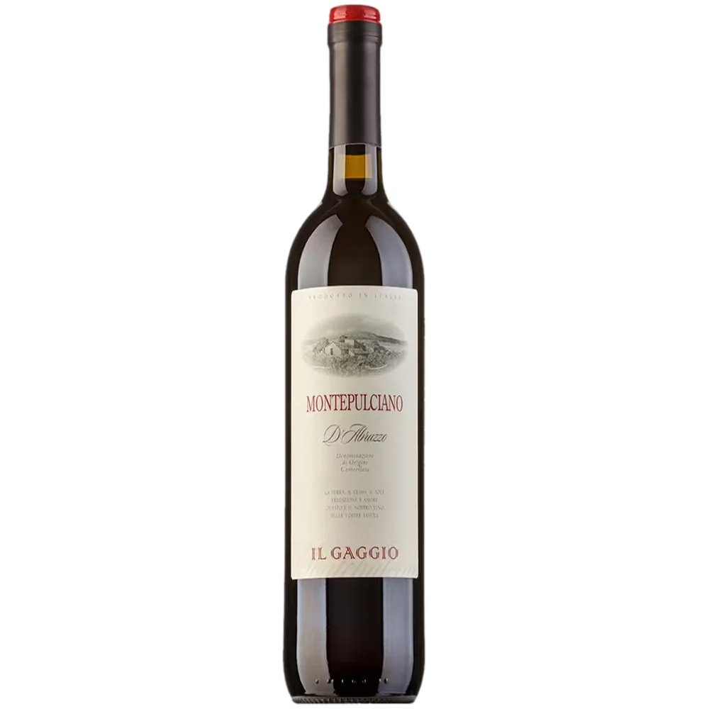 Вино Il Gaggio Montepulciano d’Abruzzo о красное сухое, 0,75 л — Италия