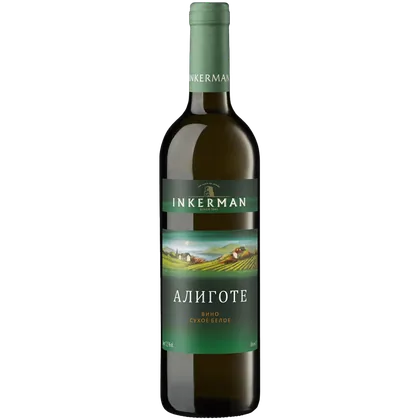 Вино Inkerman Aligote белое сухое, 0,7 л — Россия