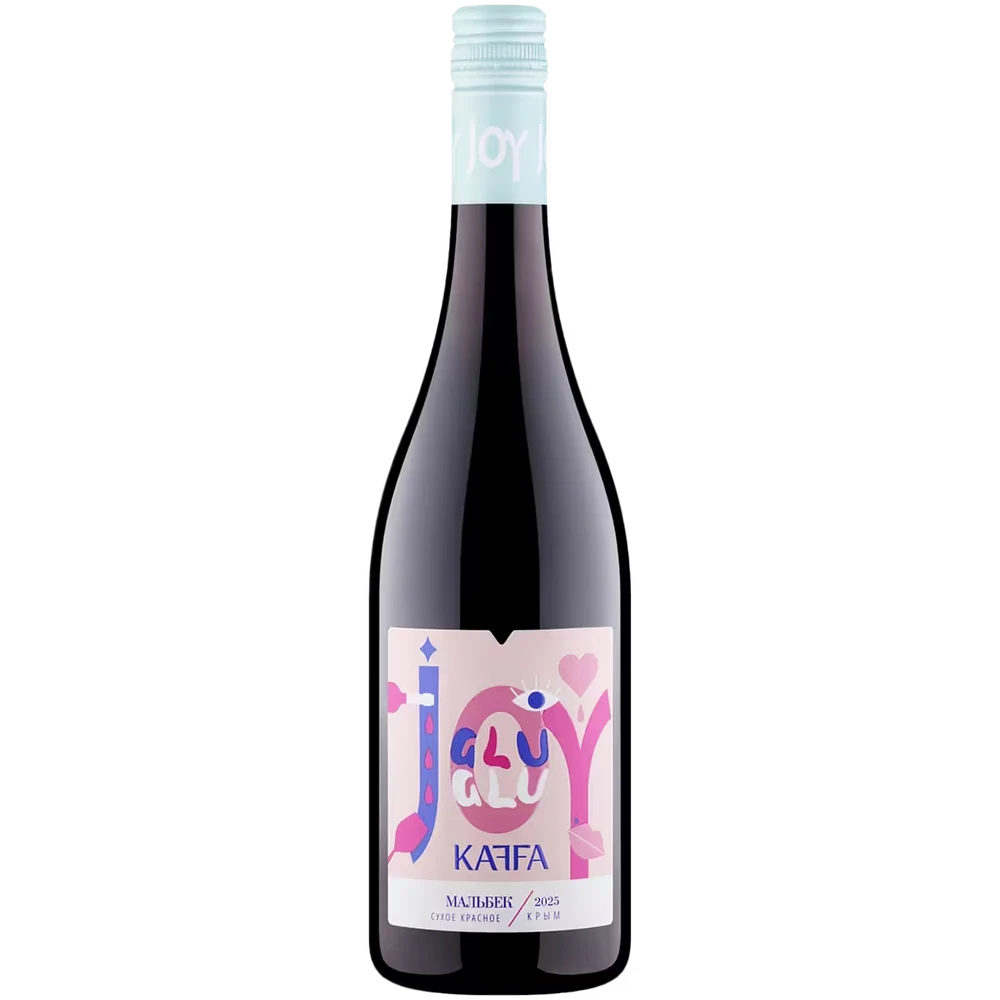 Вино Kaffa Joy Malbec Glu Glu красное сухое, 0,75 л — Россия