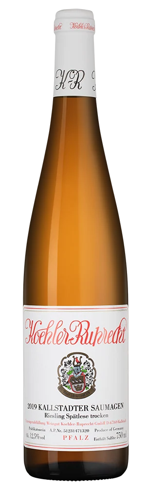 Вино Kallstadter Saumagen Riesling Spatlese trocken, Koehler Ruprecht, 0,75 л — Германия