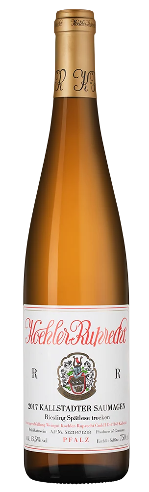 Вино Kallstadter Saumagen Riesling Spatlese trocken "R", Koehler Ruprecht, 0,75 л — Германия