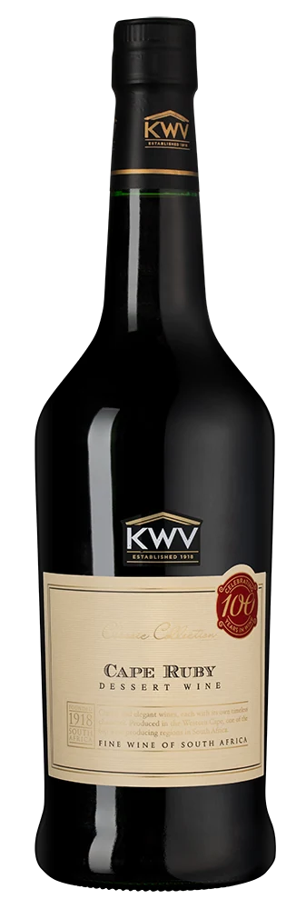 Вино креплёное KWV Classic Cape Ruby, 0,75 л — ЮАР