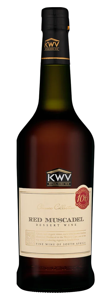 Вино креплёное KWV Classic Red Muscadel, 0,75 л — ЮАР