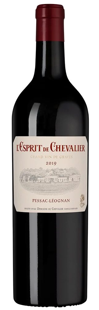 Вино L'Esprit de Chevalier Rouge, Domaine de Chevalier, 0,75 л — Франция