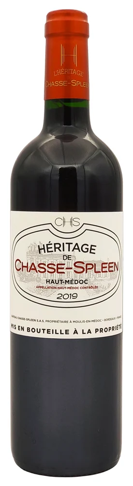 Вино L`Heritage de Chasse-Spleen 13%, 0,75 л — Франция