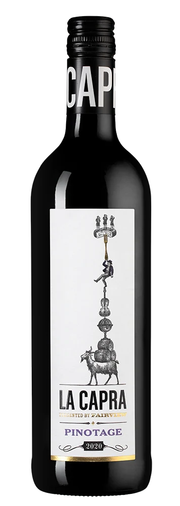 Вино La Capra Pinotage, Fairview, 0,75 л — ЮАР