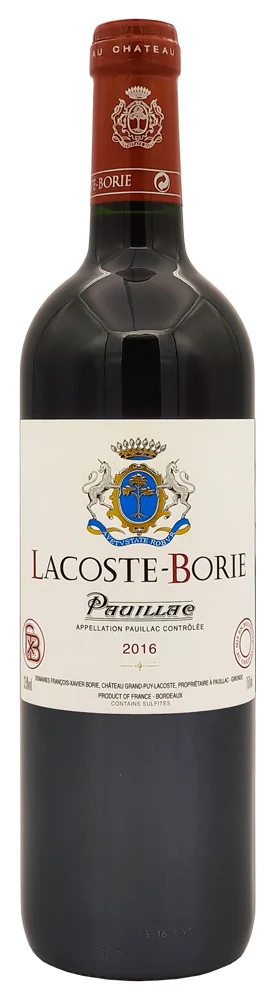 Вино Lacoste Borie 13,5%, 0,75 л — Франция