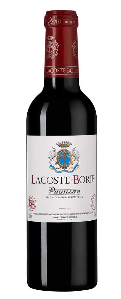 Вино Lacoste-Borie, Chateau Grand-Puy-Lacoste, 0,375 л — Франция