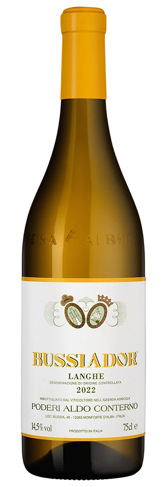 Вино Langhe Chardonnay Bussiador, Aldo Conterno, 0,75 л — Италия