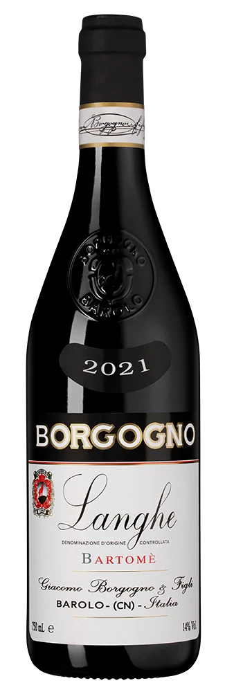 Вино Langhe Nebbiolo Bartome, Borgogno, 0,75 л — Италия