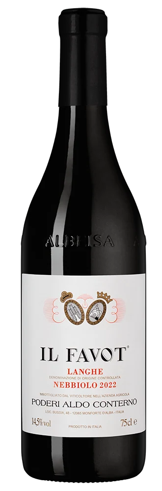 Вино Langhe Nebbiolo Il Favot, Aldo Conterno, 0,75 л — Италия