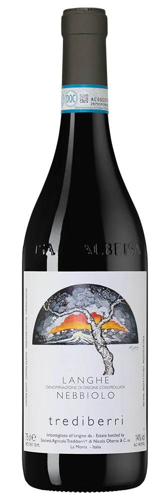 Вино Langhe Nebbiolo, Trediberri, 0,75 л — Италия