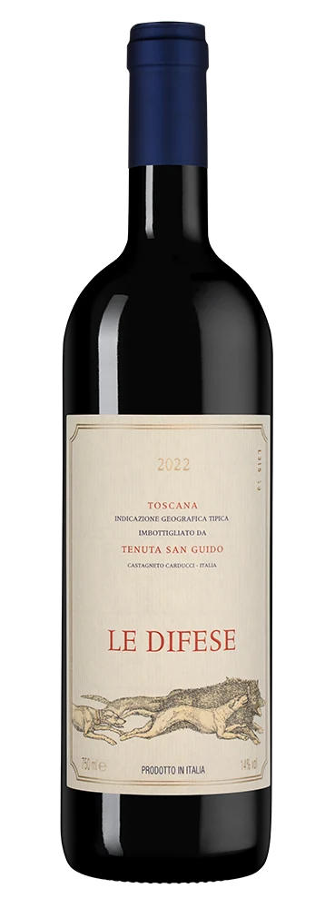 Вино Le Difese, Tenuta San Guido, 0,75 л — Италия