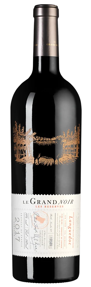 Вино Le Grand Noir Les Reserves, 0,75 л — Франция