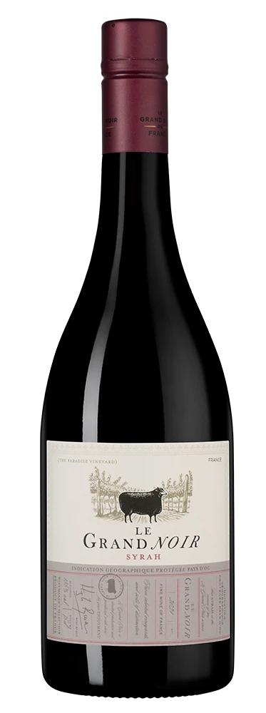 Вино Le Grand Noir Syrah, 0,75 л — Франция