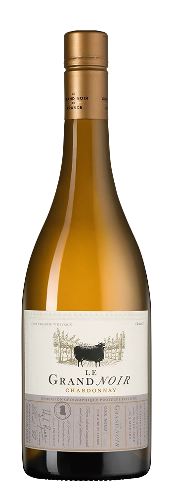Вино Le Grand Noir Winemaker’s Selection Chardonnay, 0,75 л — Франция