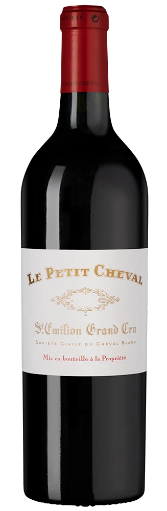 Вино Le Petit Cheval (Saint-Emilion Grand Cru), Chateau Cheval Blanc, 0,75 л — Франция
