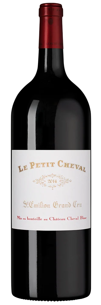 Вино Le Petit Cheval (Saint-Emilion Grand Cru), Chateau Cheval Blanc, 1,5 л — Франция