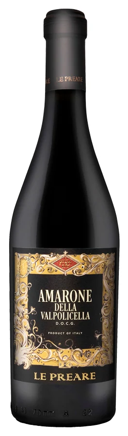 Вино Le Preare Amarone della Valpolicella 15%, 0,75 л — Италия