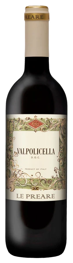 Вино Le Preare Valpolicella 12%, 0,75 л — Италия