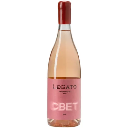 Вино LeGato Свет Cabernet Franc Rose, 0,75 л — Россия