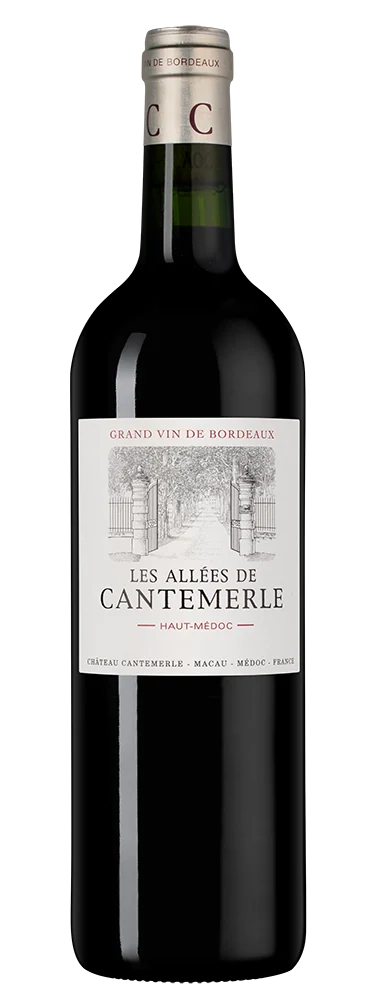 Вино Les Allees de Cantemerle, Chateau Cantemerle, 0,75 л — Франция