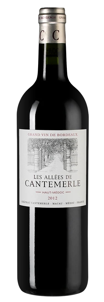 Вино Les Allees de Cantemerle (Haut-Medoc), Chateau Cantemerle, 0,75 л — Франция