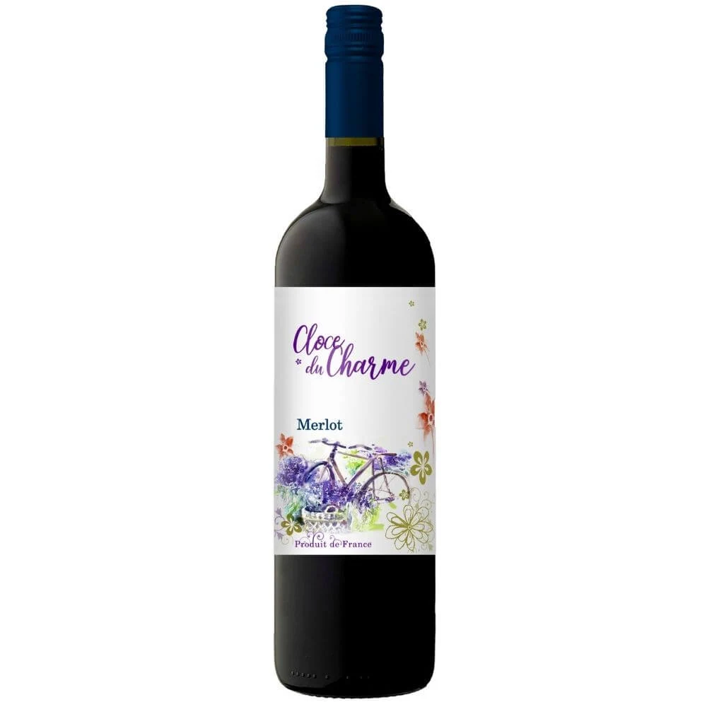 Вино Les Celliers Jean d'Alibert Cloce du Charme Merlot IGP Pays d’Oc, 0,75 л — Франция