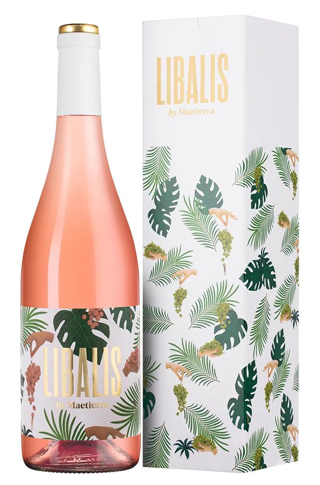 Вино Libalis Rose в подарочной упаковке, Maetierra, 0,75 л — Испания