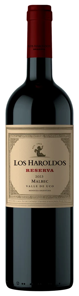 Вино Los Haroldos Malbec Reserva 14,3%, 0,75 л — Аргентина