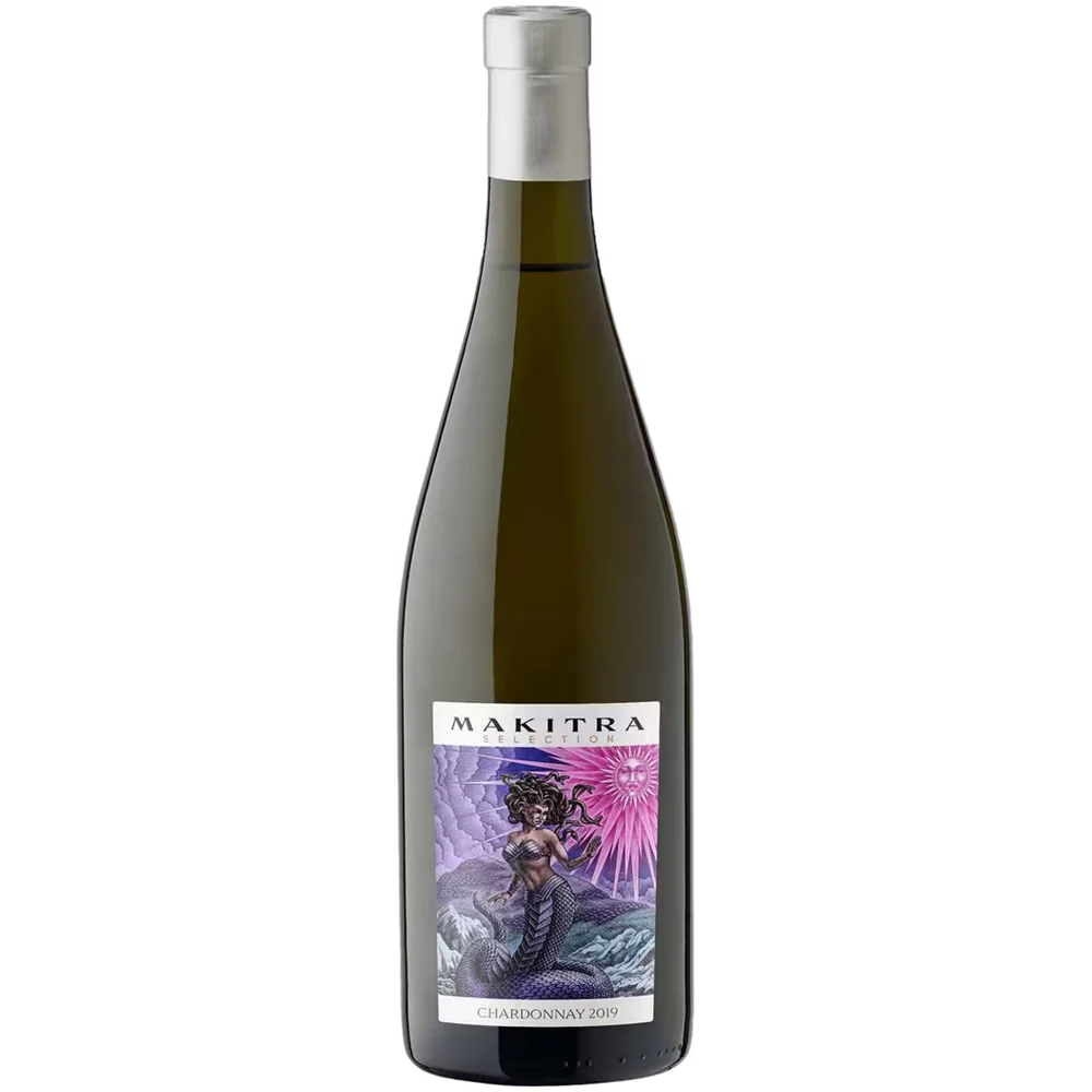 Вино Makitra Selection Chardonnay белое сухое, 0,75 л — Россия