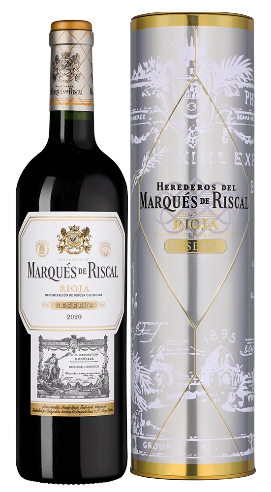 Вино Marques de Riscal Reserva в подарочной упаковке, 0,75 л — Испания