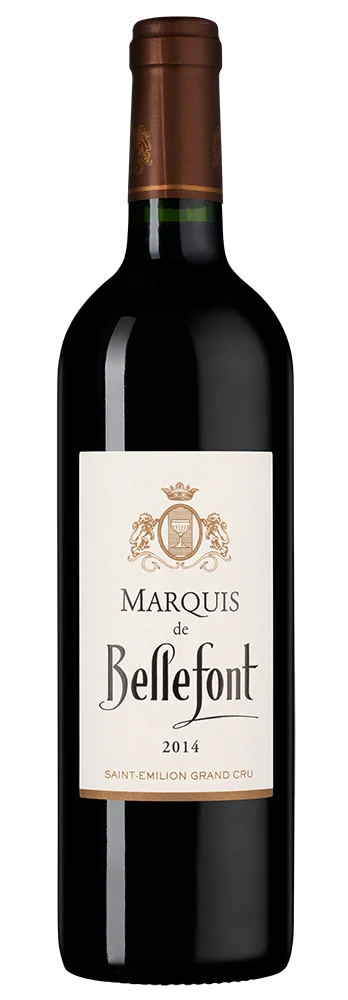 Вино Marquis de Bellefont (Saint-Emilion), Chateau Bellefont-Belcier, 0,75 л — Франция