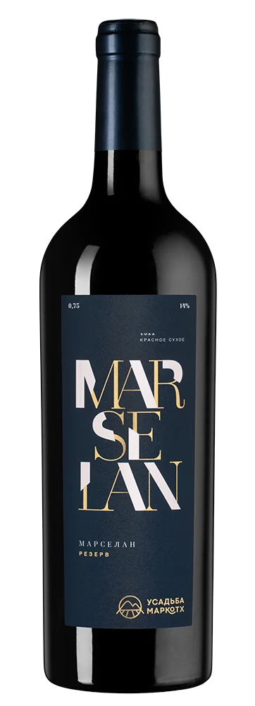 Вино Marselan Reserve, Усадьба Маркотх, 0,75 л — Россия