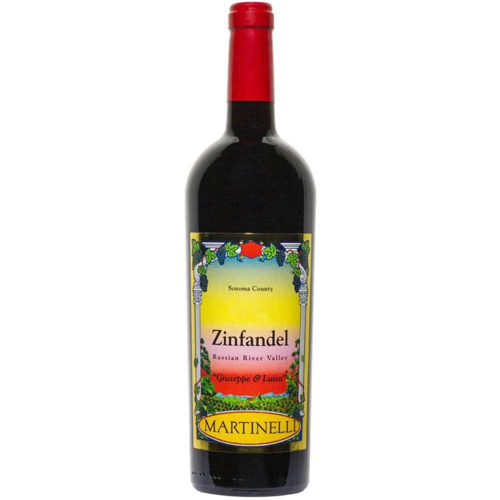 Вино Martinelli Giuseppe & Luisa Zinfandel, 0,75 л — США