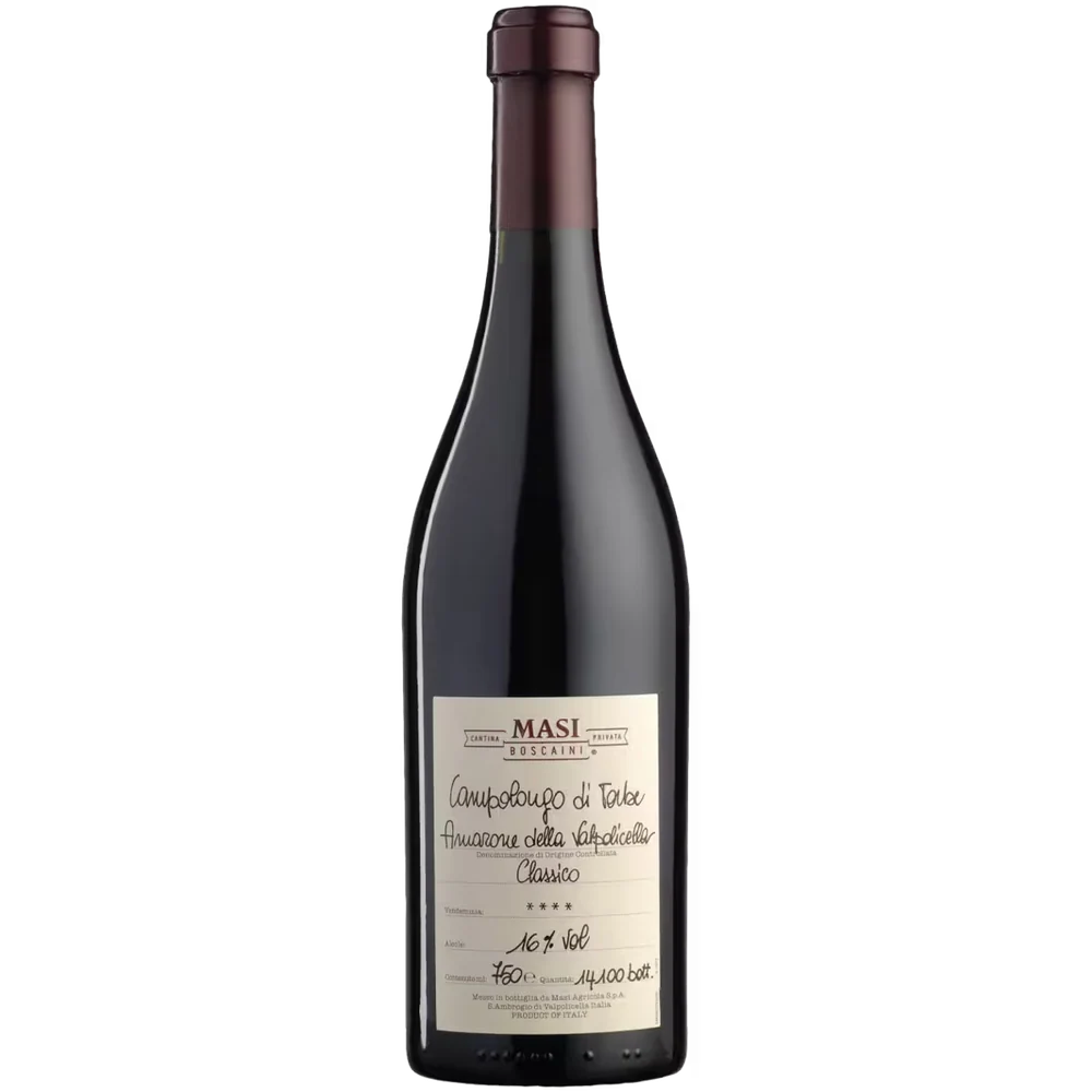 Вино Masi Campolongo di Torbe Amarone della Valpolicella Classico красное полусухое, 0,75 л — Италия