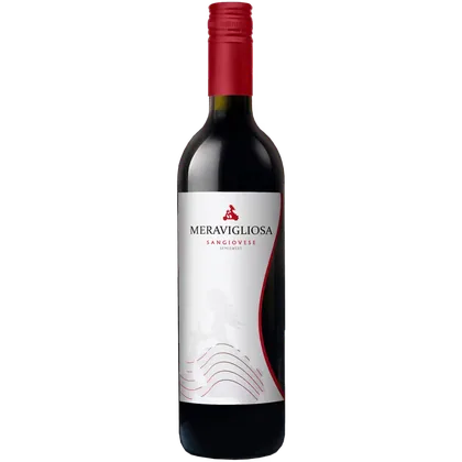 Вино Meravigliosa Sangiovese красное полусладкое, 0,75 л — Италия