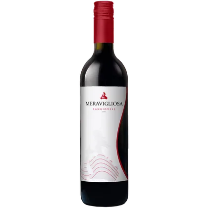 Вино Meravigliosa Sangiovese красное сухое, 0,75 л — Италия