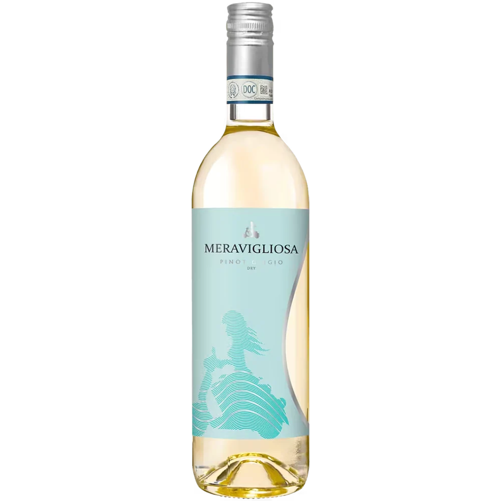 Вино Meraviglioza Pinot Grigio белое сухое, 0,75 л — Беларусь