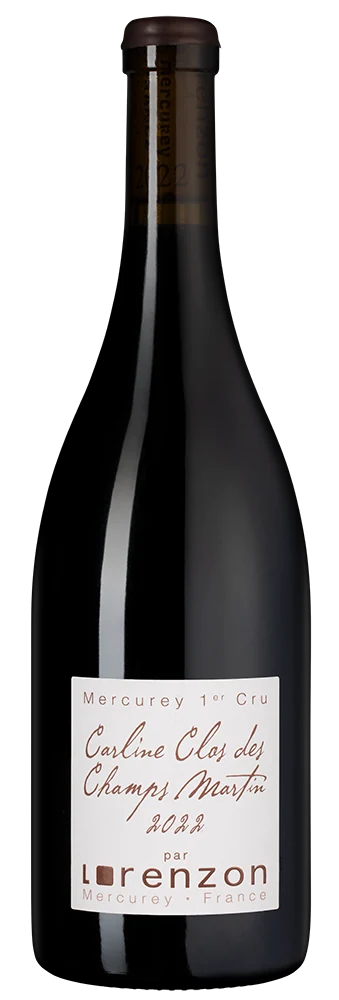 Вино Mercurey Premier Cru Les Champs Martin Cuvee Carline, Bruno Lorenzon, 0,75 л — Франция