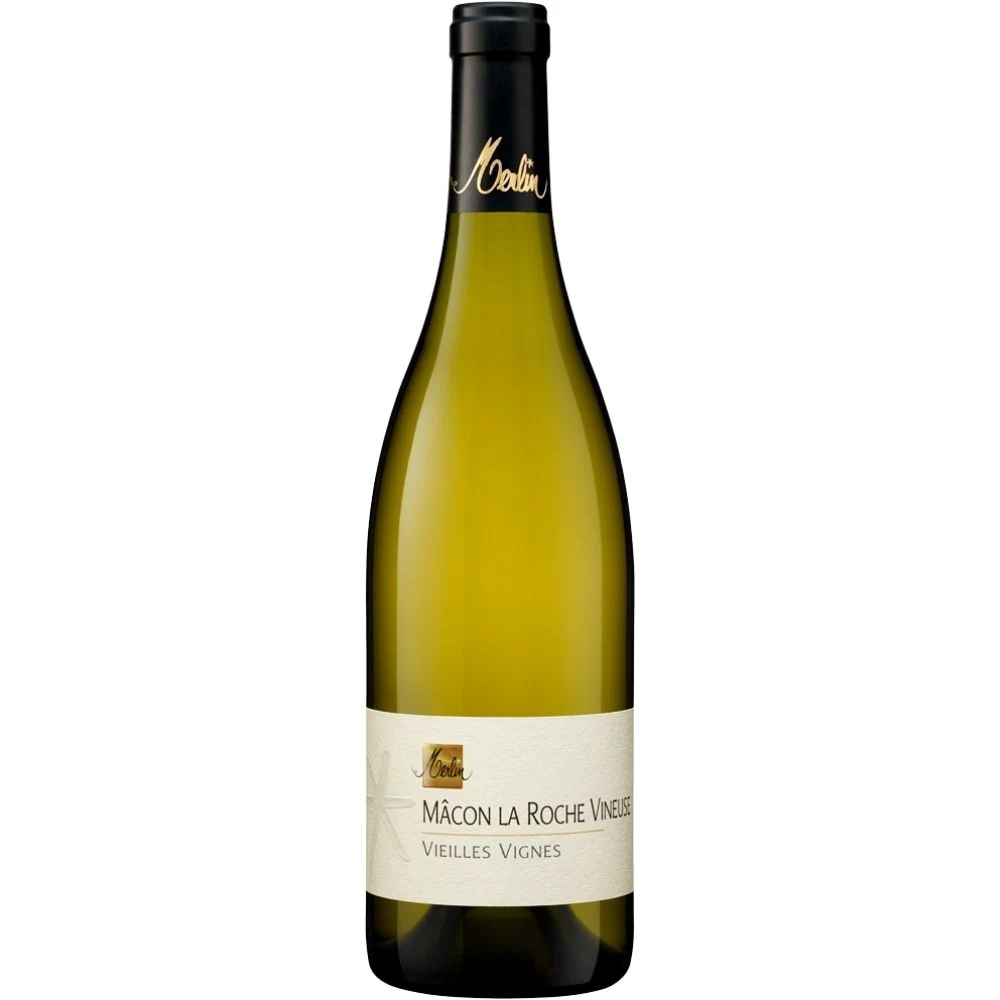 Вино Merlin Mâcon La Roche Vineuse Vieilles Vignes AOC, 0,75 л — Франция