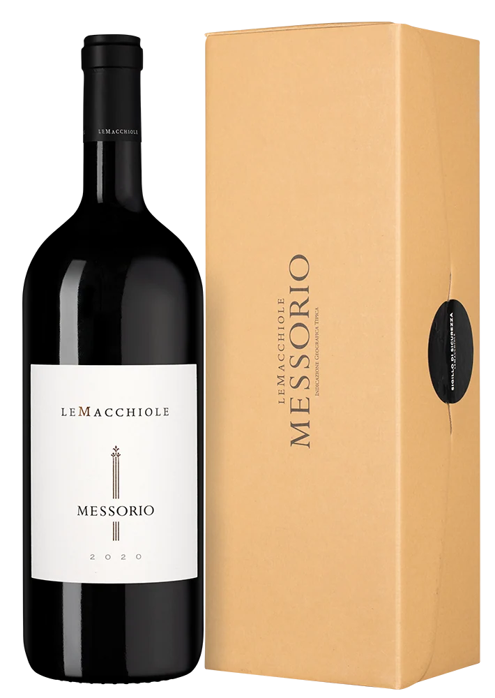 Вино Messorio в подарочной упаковке, Le Macchiole, 1,5 л — Италия