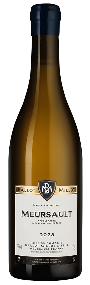 Вино Meursault, Domaine Ballot Millot et Fils, 0,75 л — Франция