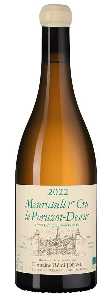 Вино Meursault Premier Cru Le Poruzot-Dessus, Remi Jobard, 0,75 л — Франция