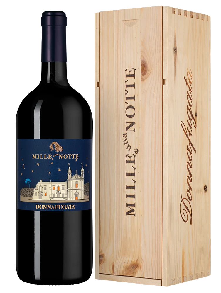 Вино Mille e Una Notte в подарочной упаковке, Donnafugata, 1,5 л — Италия