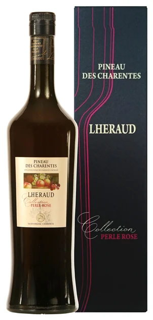 Вино Мистель Lheraud Pineau des Charentes Collection Perle Rose 18%, 0,75 л — Франция