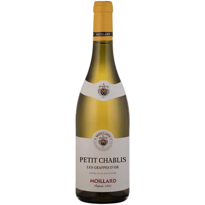 Вино Moillard Petit Chablis Les Grappes d'Or белое сухое, 0,75 л — Франция