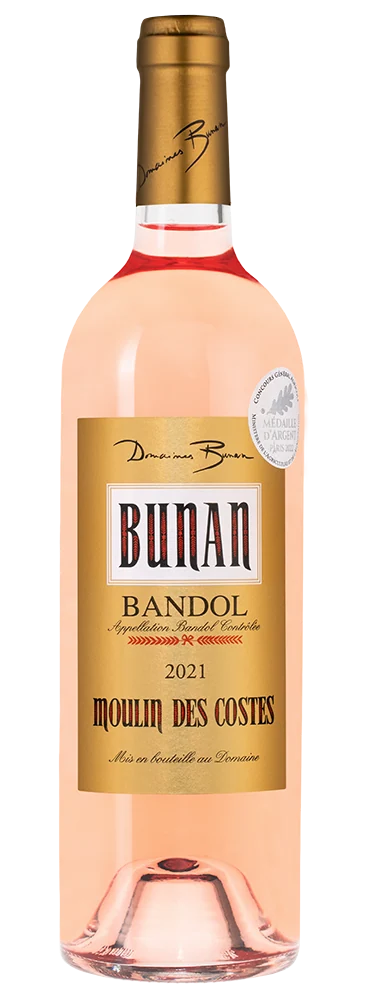 Вино Moulin des Costes Rose, Domaines Bunan, 0,75 л — Франция