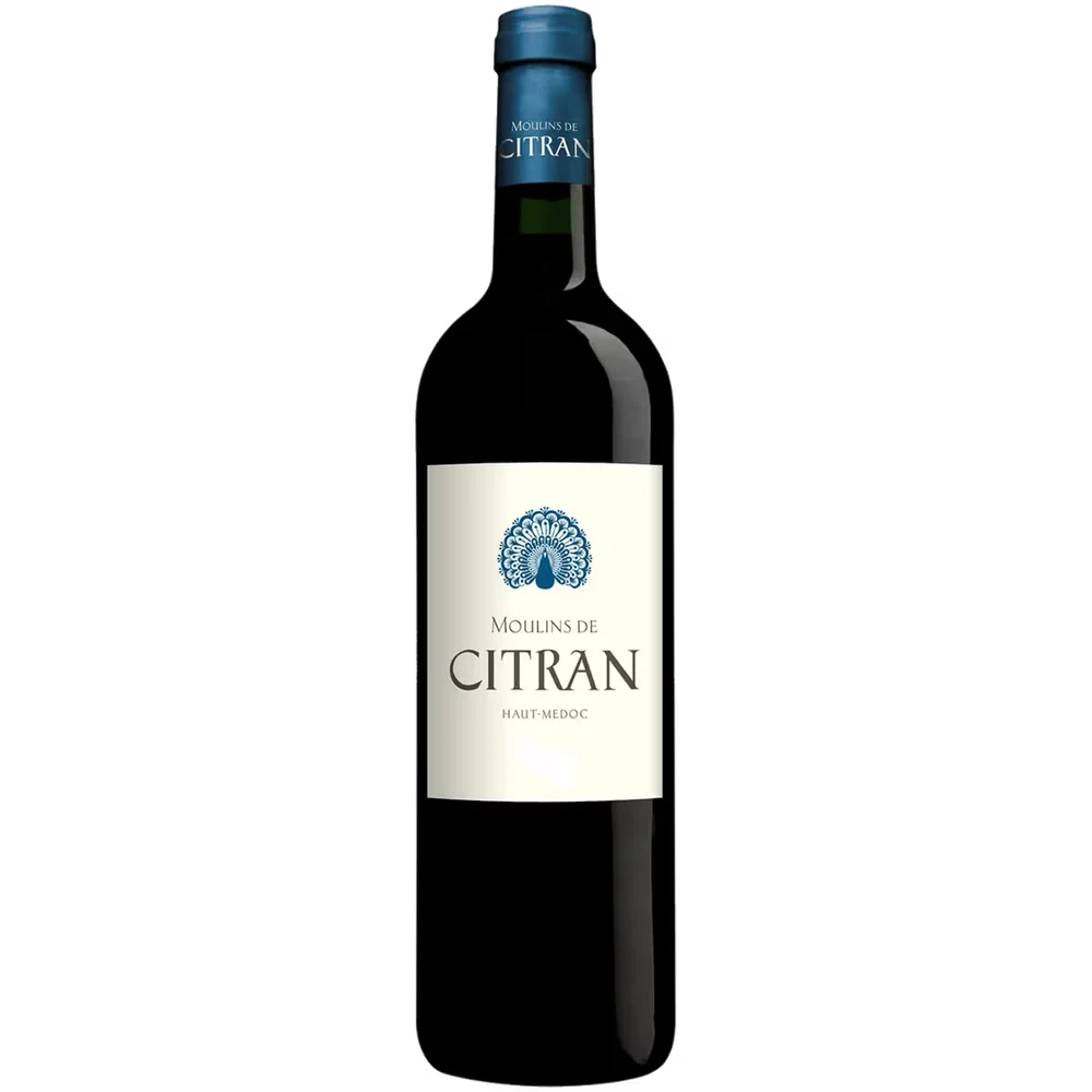 Вино Moulins de Citran красное сухое, 0,75 л — Франция