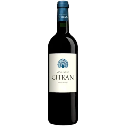 Вино Moulins de Citran красное сухое, 0,75 л — Франция